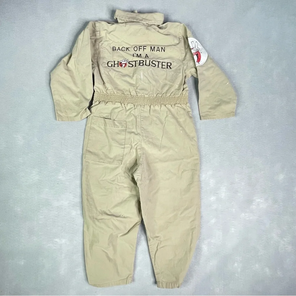 Rare Vintage 1988 GHOSTBUSTERS 2 Children's Zip Up Jumpsuit Costume Size 4